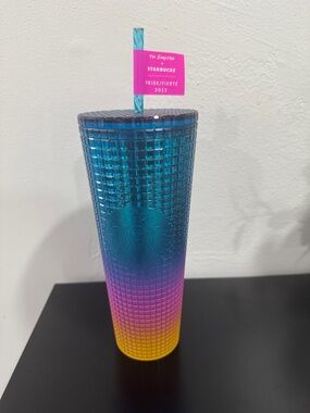 Starbucks Gradient Studded Tumbler - Blue, Pink, Yellow